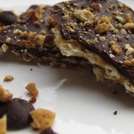 Chocolate covered matzo