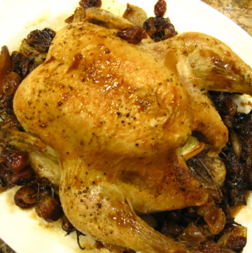 chicken with grapes and shallots