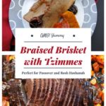 Braised Beef Brisket with Tzimmes is perfect for Rosh Hashanah or Passover or anytime you crave comfort food at its finest