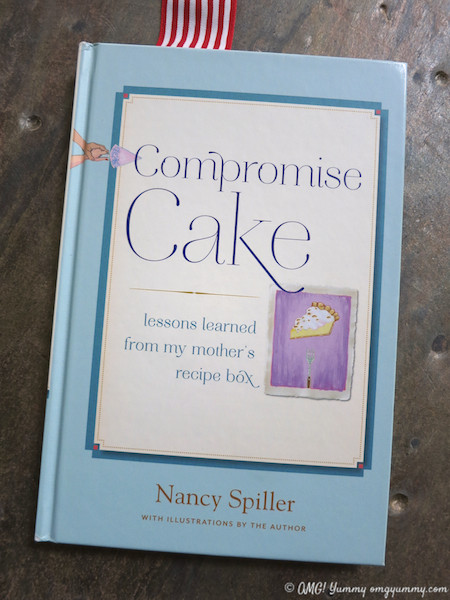 Cookbook cover: "Compromise Cake" by Nancy Spiller.