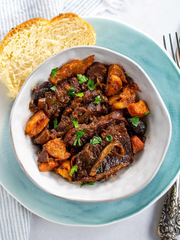 Braised Beef Brisket with Tsimmes - OMG! Yummy