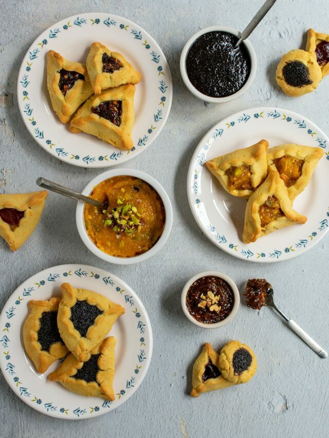 Easy Hamantaschen Recipe with Olive Oil